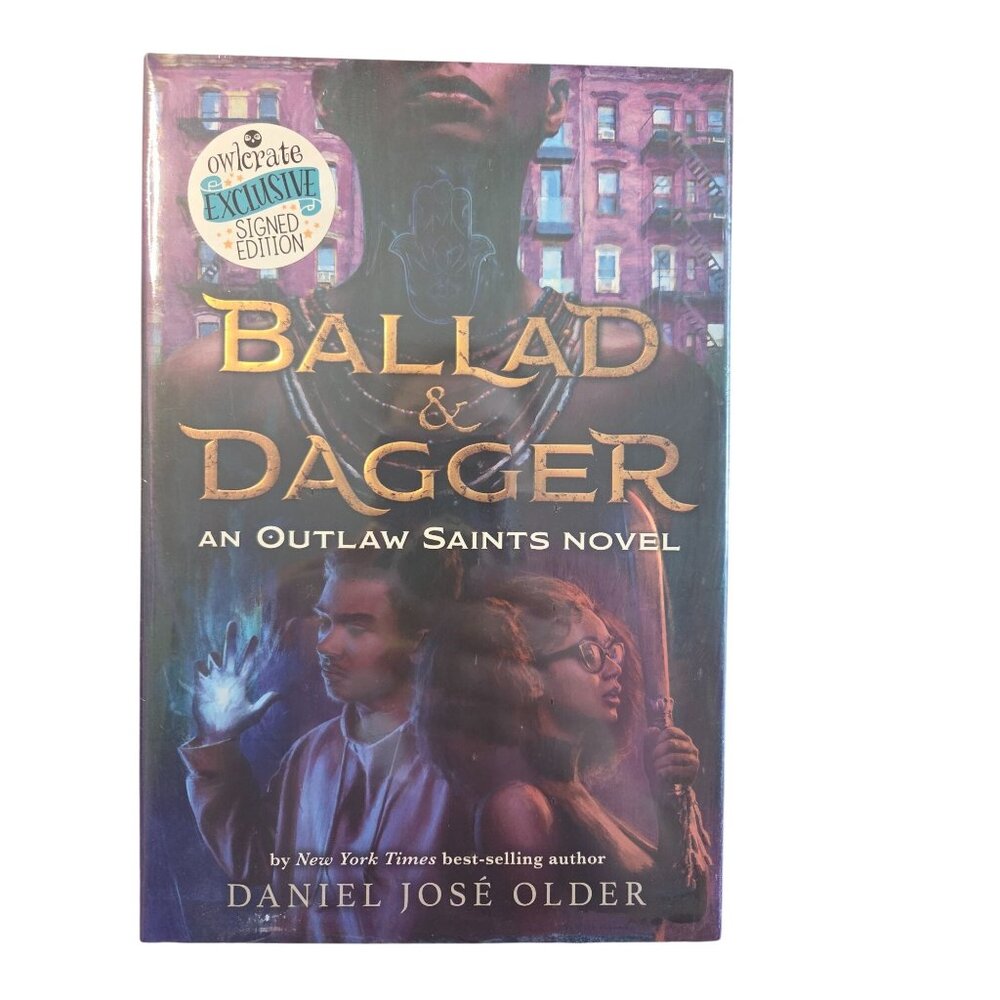 Ballad & Dagger Owlcrate Exclusive Signed Edition By Daniel José Older